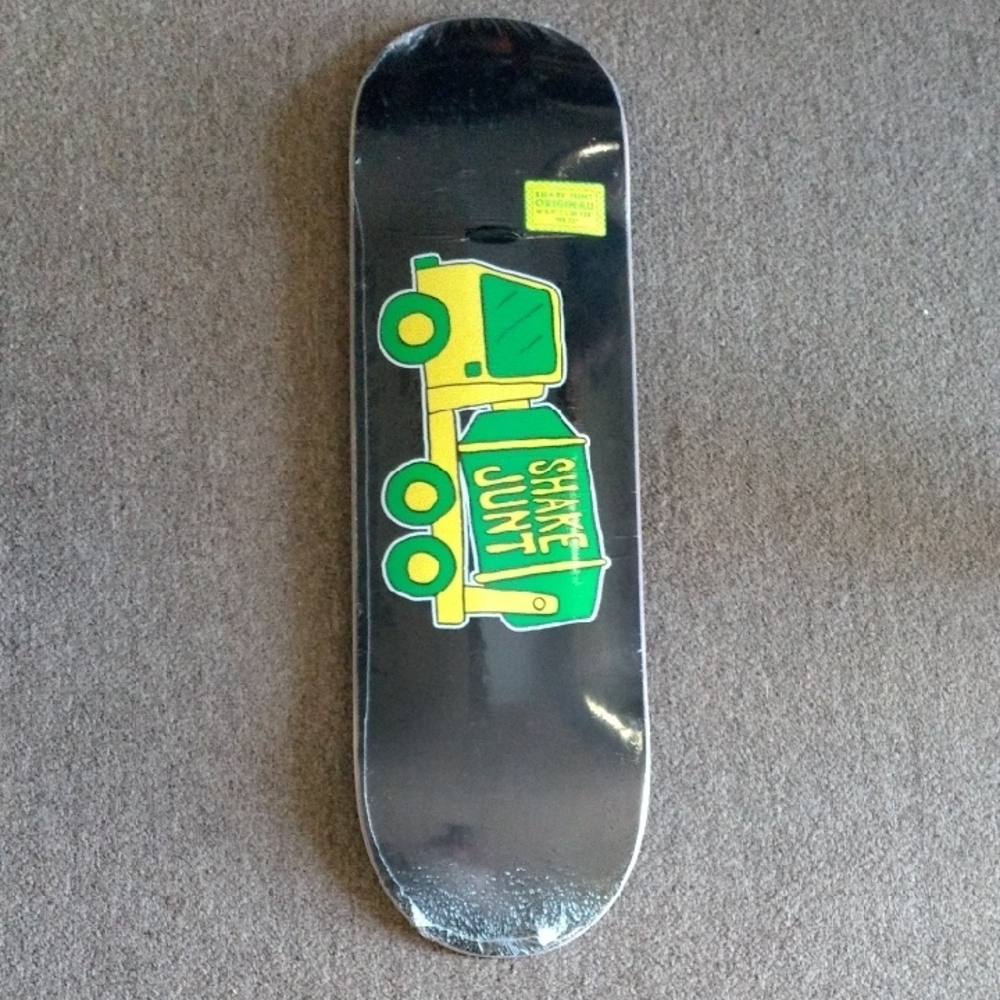 Shake Junt Skateboard Deck - Black and Green